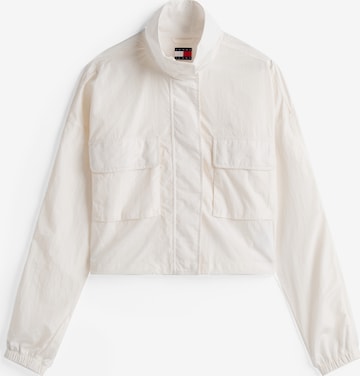Tommy Jeans Преходно яке в бяло: отпред