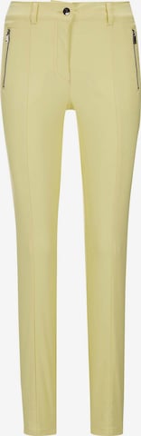 Pantalon MADELEINE en jaune : devant