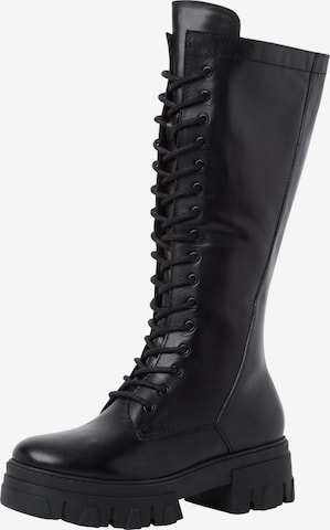 MARCO TOZZI Lace-up boot in Black: front