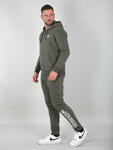 ALPHA INDUSTRIES Regular Pants 'Alpha Industries' in Green