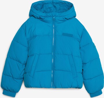 TOMMY HILFIGER Winter Jacket in Blue: front