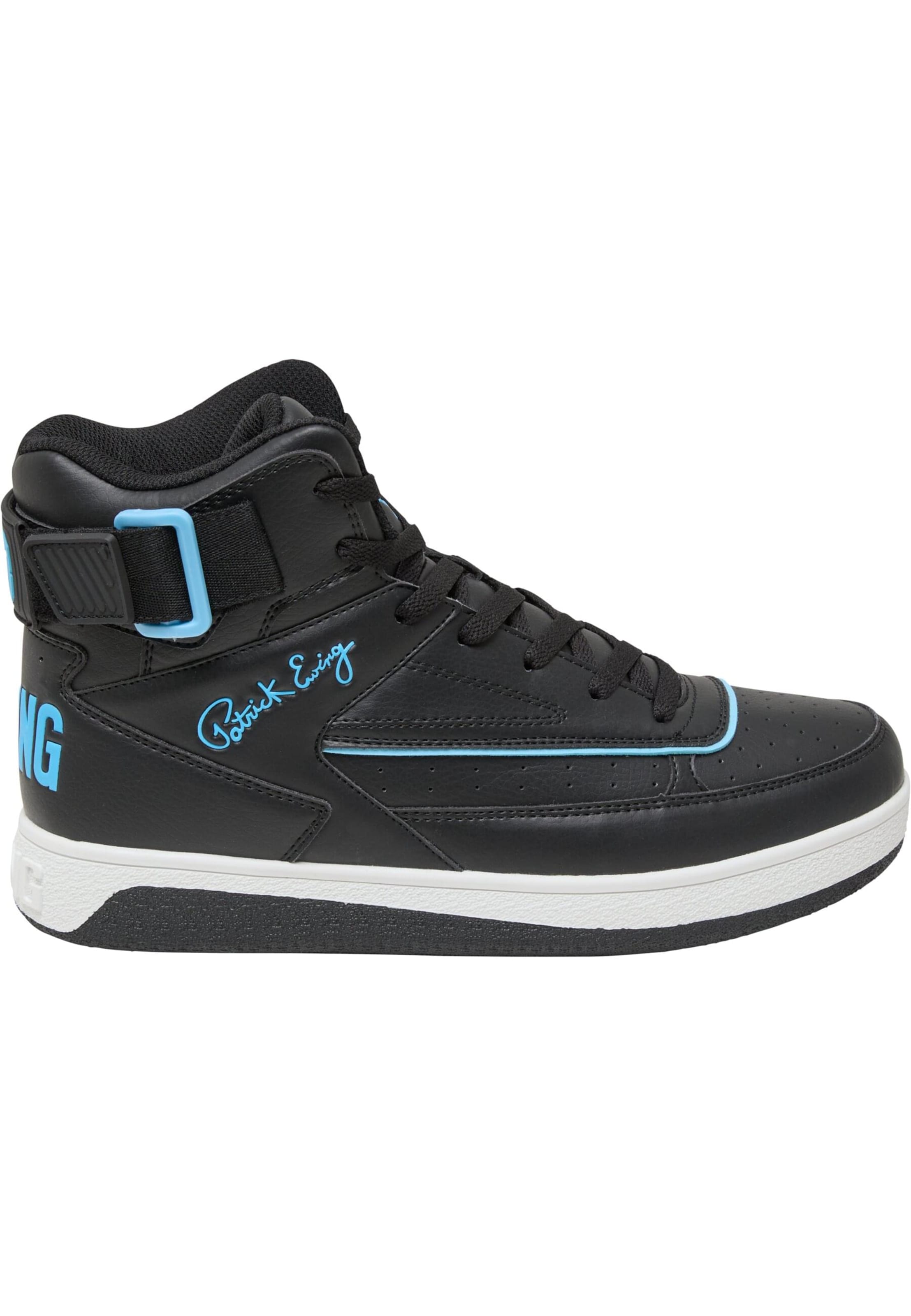Ewing High-Top Sneakers '33' in Black: front