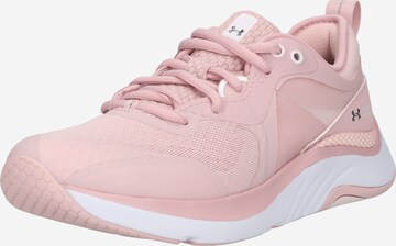 UNDER ARMOUR Sports shoe 'Omnia' in Pink: front