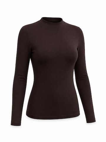 AOTTORI Shirt in Brown: front