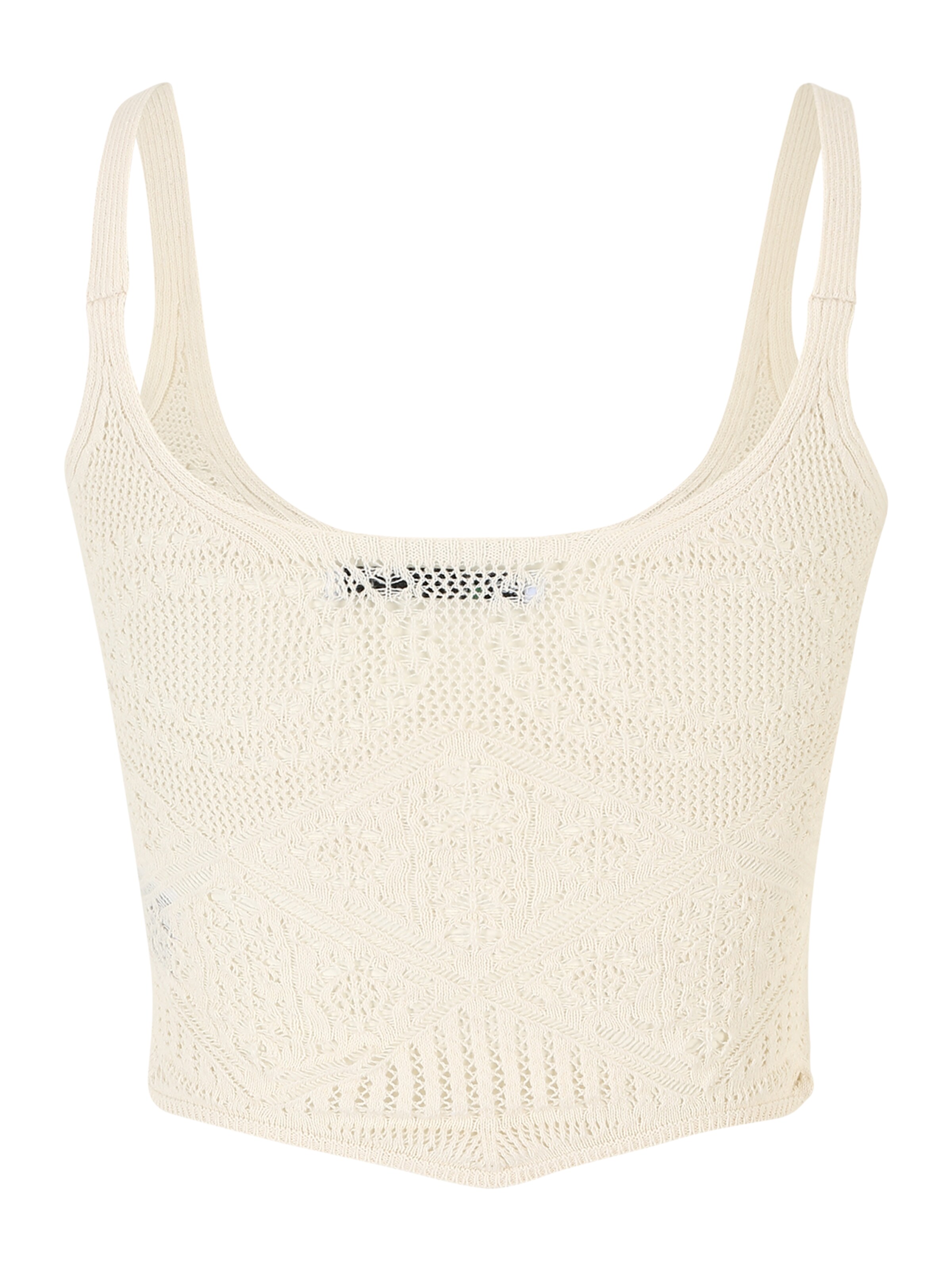 Only Petite - Top de punto 'KATIE' en beige