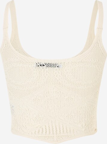 Only Petite Knitted top 'KATIE' in Beige