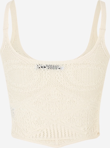 Only Petite - Top de punto 'KATIE' en beige