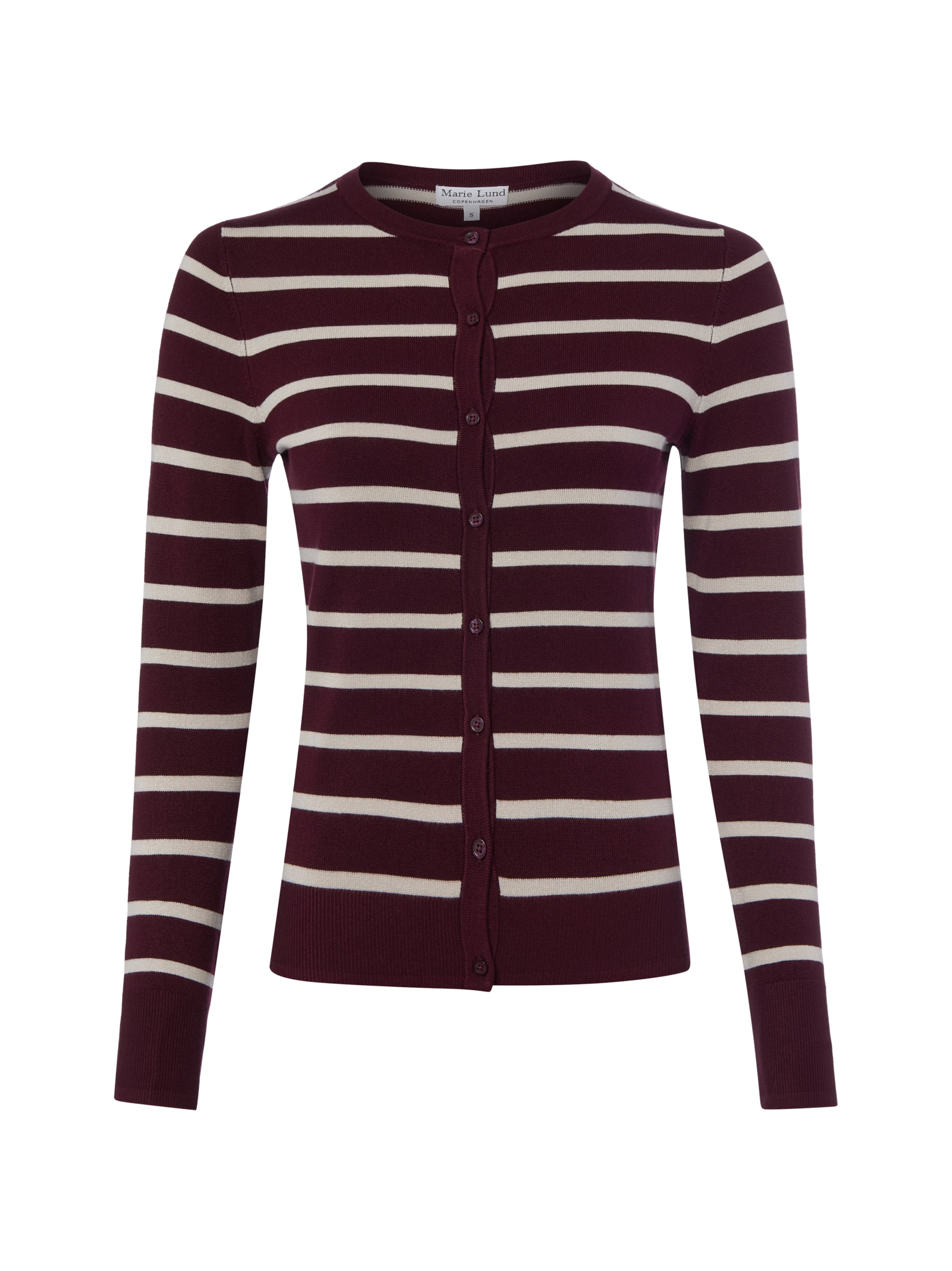 Cardigan Marie Lund en rouge : devant