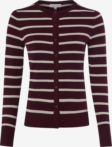 Cardigan Marie Lund en rouge : devant