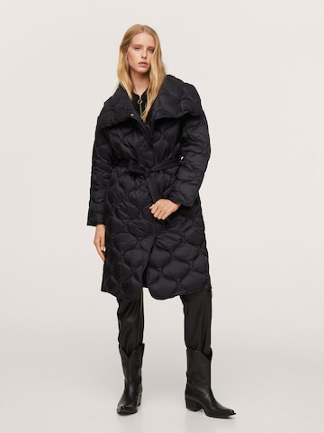 MANGO Winter Coat 'Drile' in Black