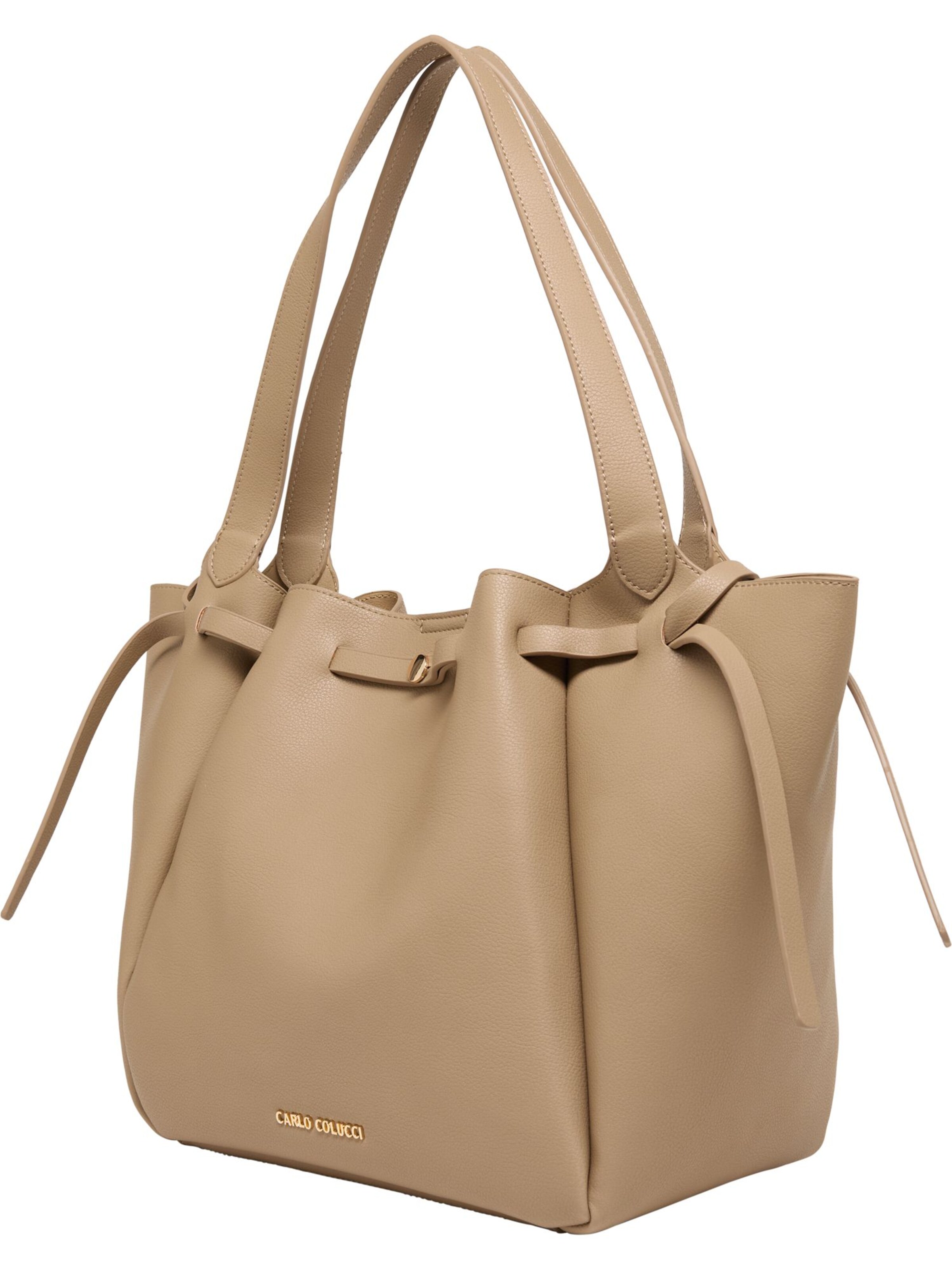 Carlo Colucci Shopper 'Fichera' in Bruin