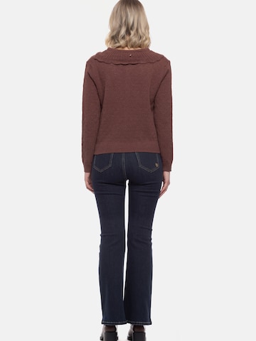 Camomilla Strickjacke 'Cory' in Braun