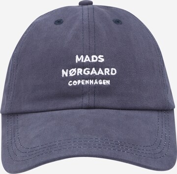 MADS NORGAARD COPENHAGEN Cap 'Shadow' in Blau