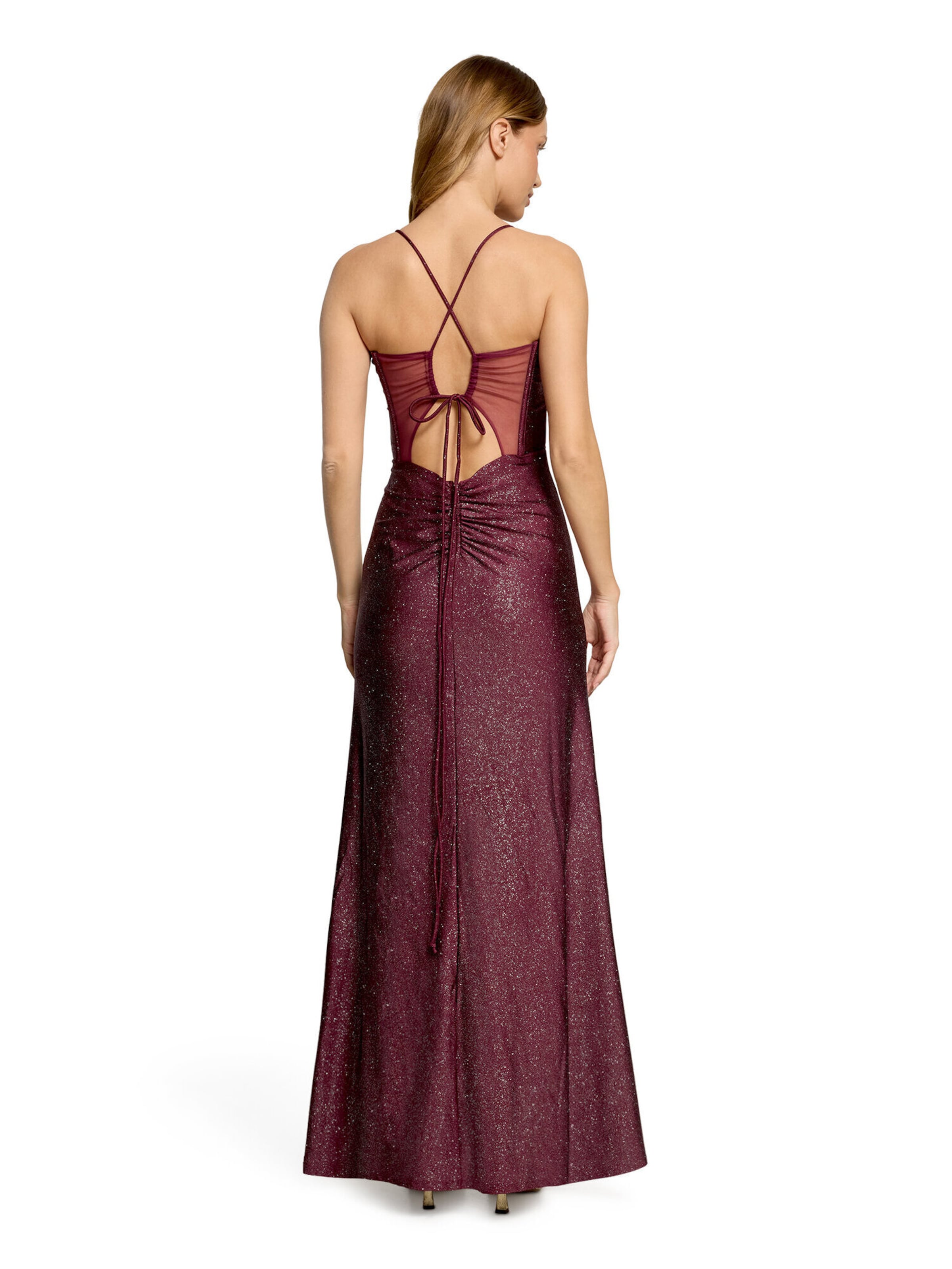 Robe de soirée Vera Mont en rouge