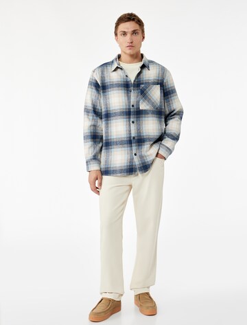 Koton Regular Fit Hemd in Blau