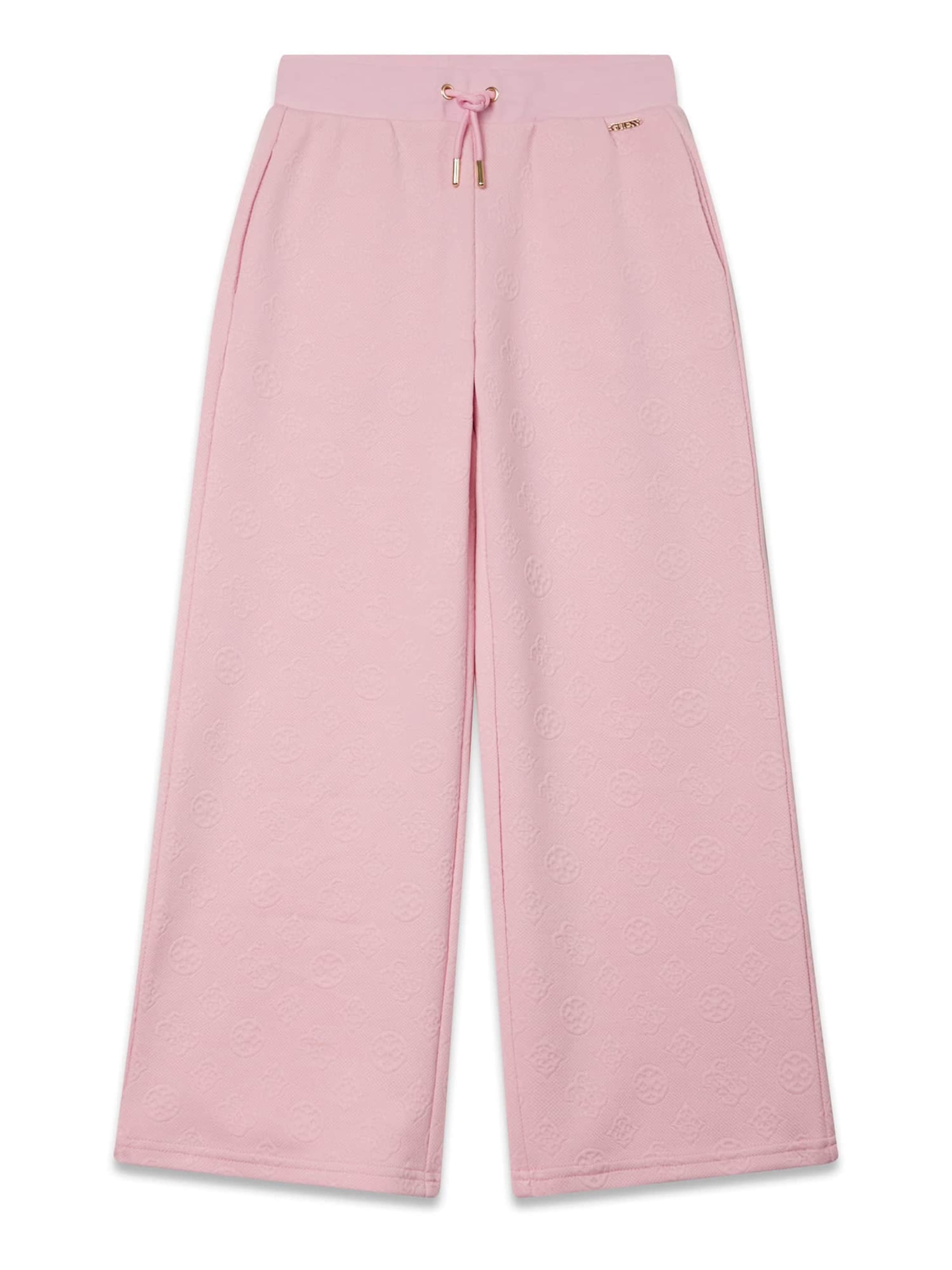 GUESS Regular Pants in Pink: front