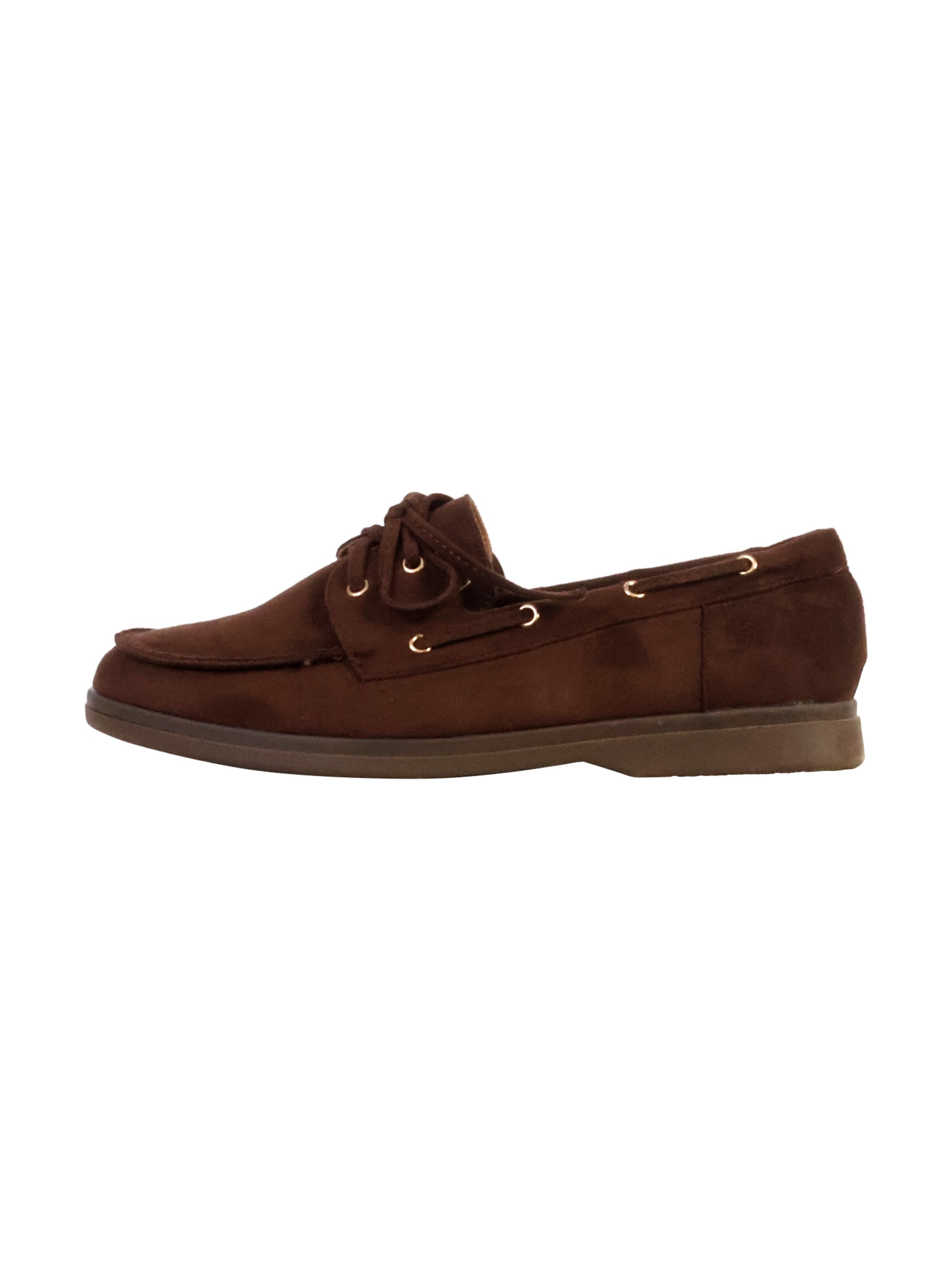 Chaussure basse Super Mode en marron : devant