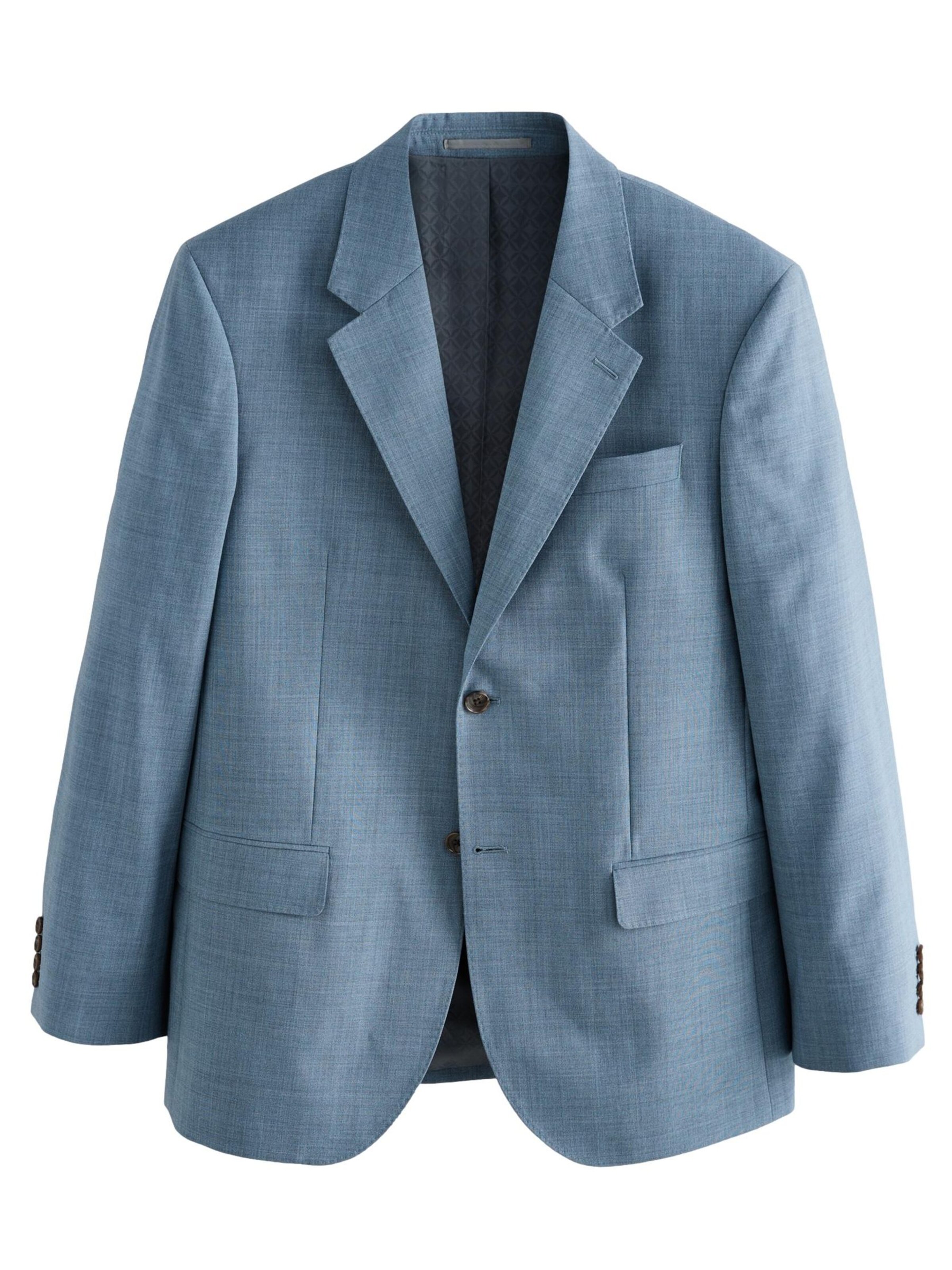 Next Regular fit Business-colbert 'Nova Fides' in Blauw: voorkant