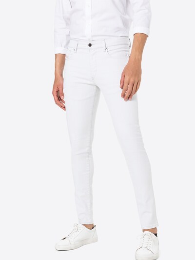 DIESEL Jeansy 'STRUKT-SP 19' w kolorze biały denimm, Podgląd na modelu(-ce)