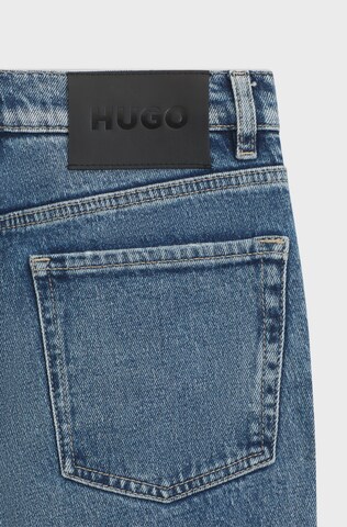 HUGO Flared Jeans 'Geflare2' in Blau