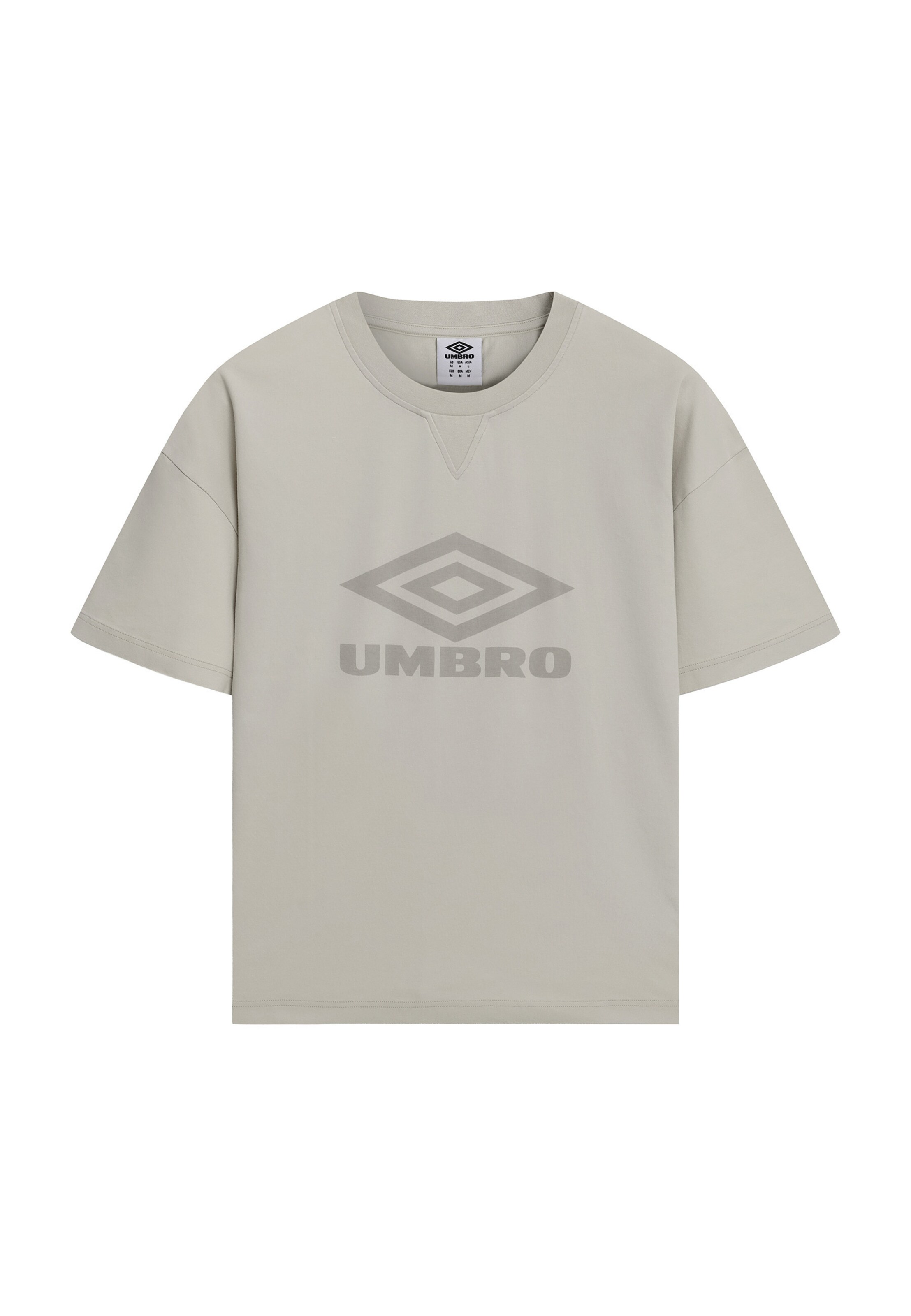 UMBRO Shirt in Grijs: voorkant