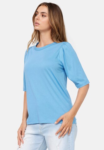 Cotton Candy T-Shirt 'Boki' in Blau