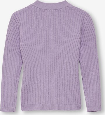 KIDS ONLY Knit Cardigan 'KATIA' in Purple