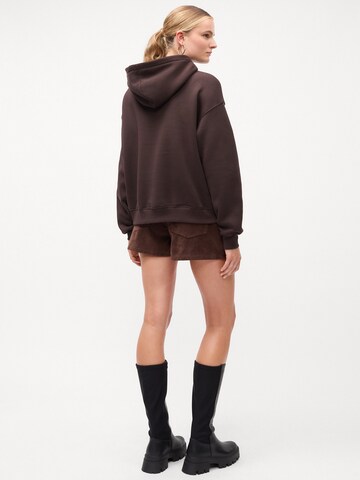 Gina Tricot Sweatshirt in Braun