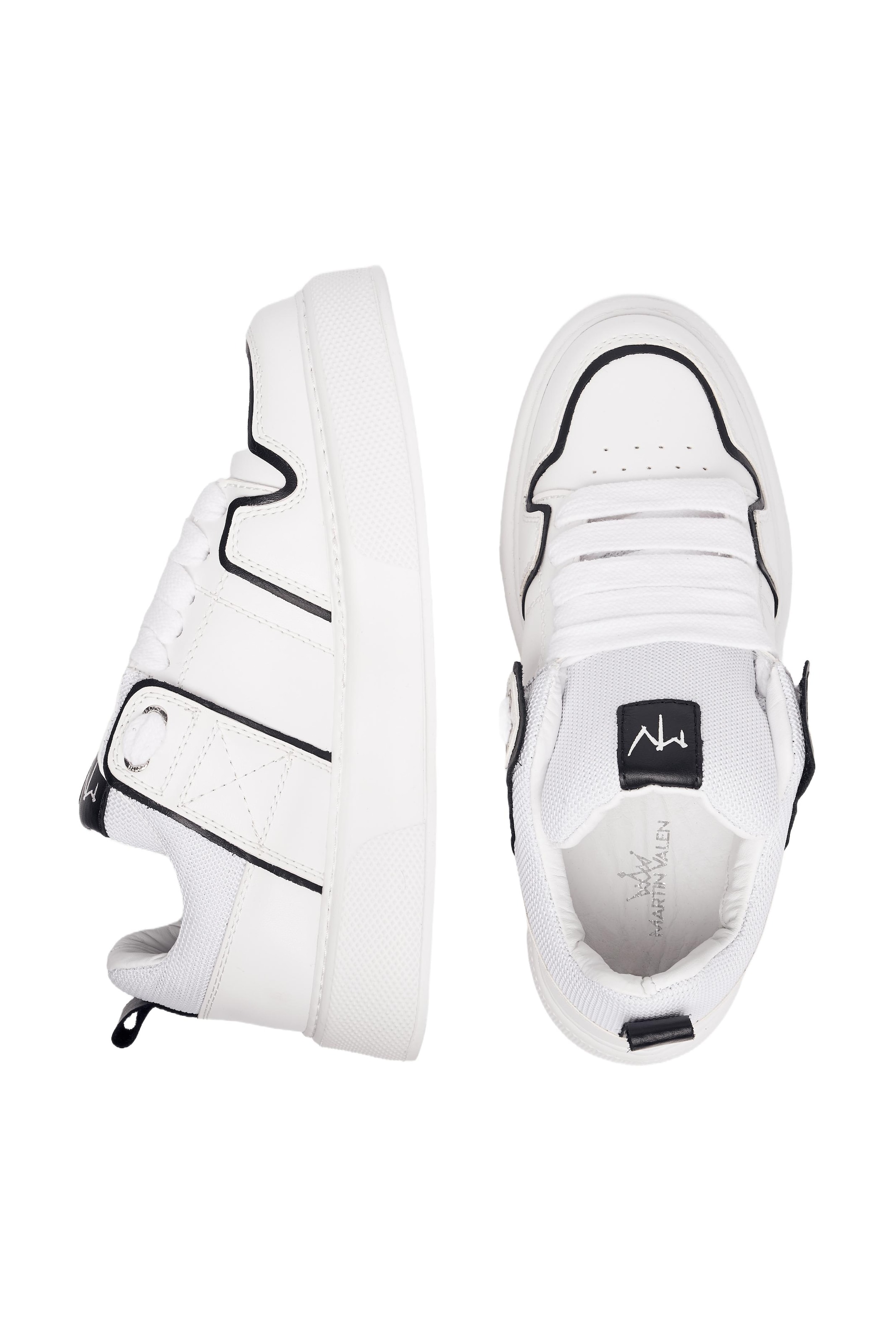 Baskets MARTIN VALEN en blanc