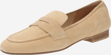 Donna Carolina Classic Flats 'NEYL MASK' in Beige: front