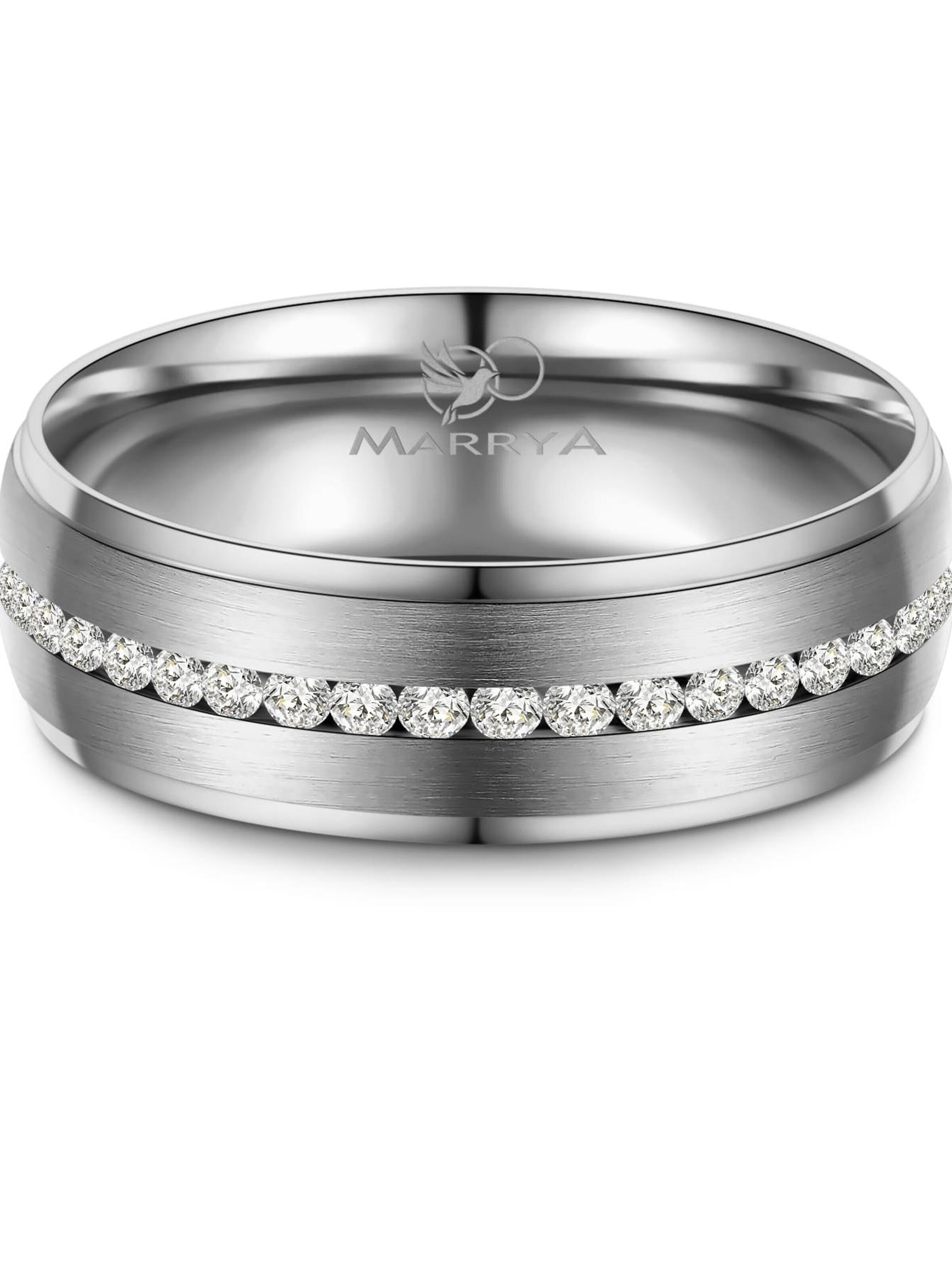 MARRYA Ring 'MARRYA TI-33 Ehering aus Titan' in Silver
