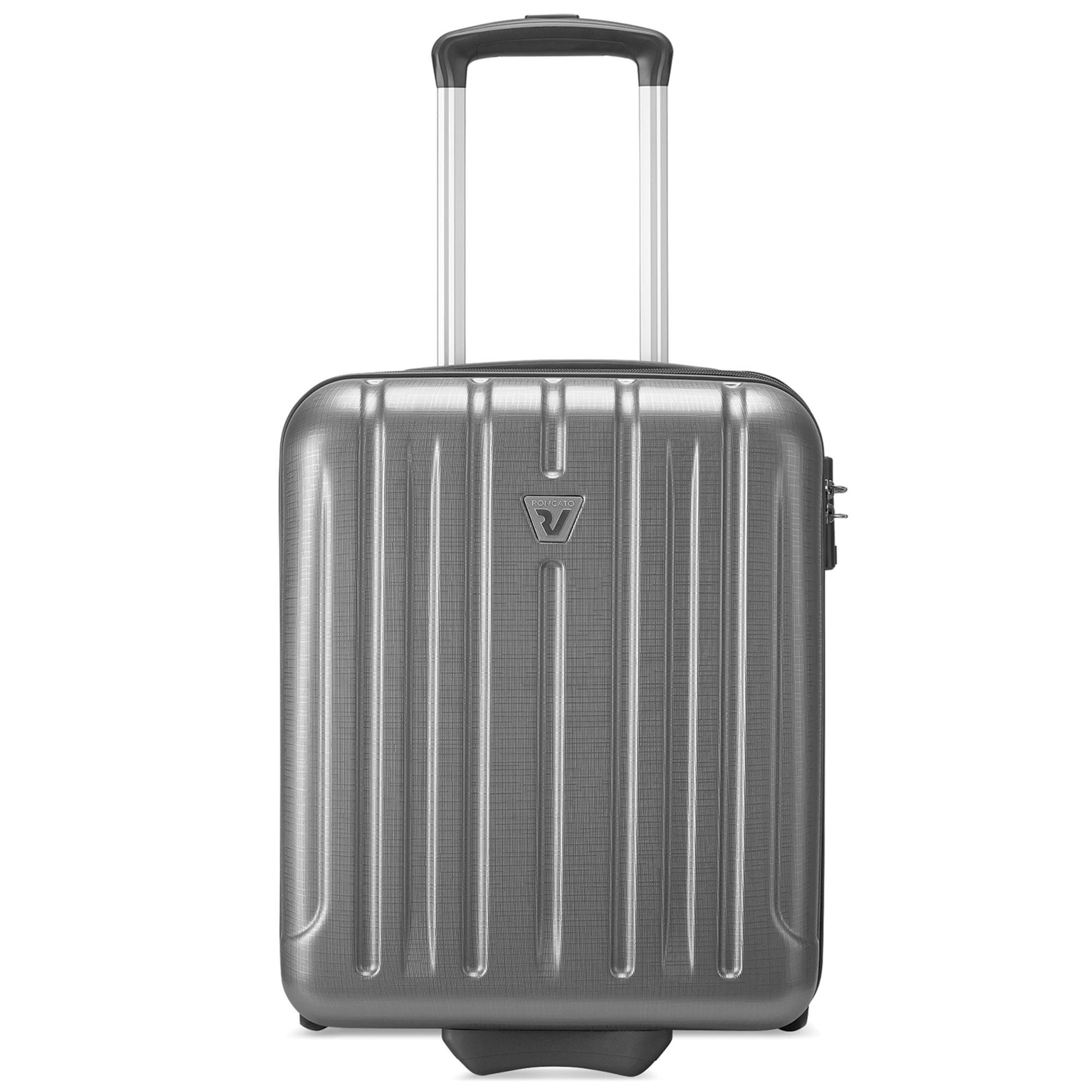 Roncato Trolley 'Kinetic 2.0' in Silber: Vorderseite