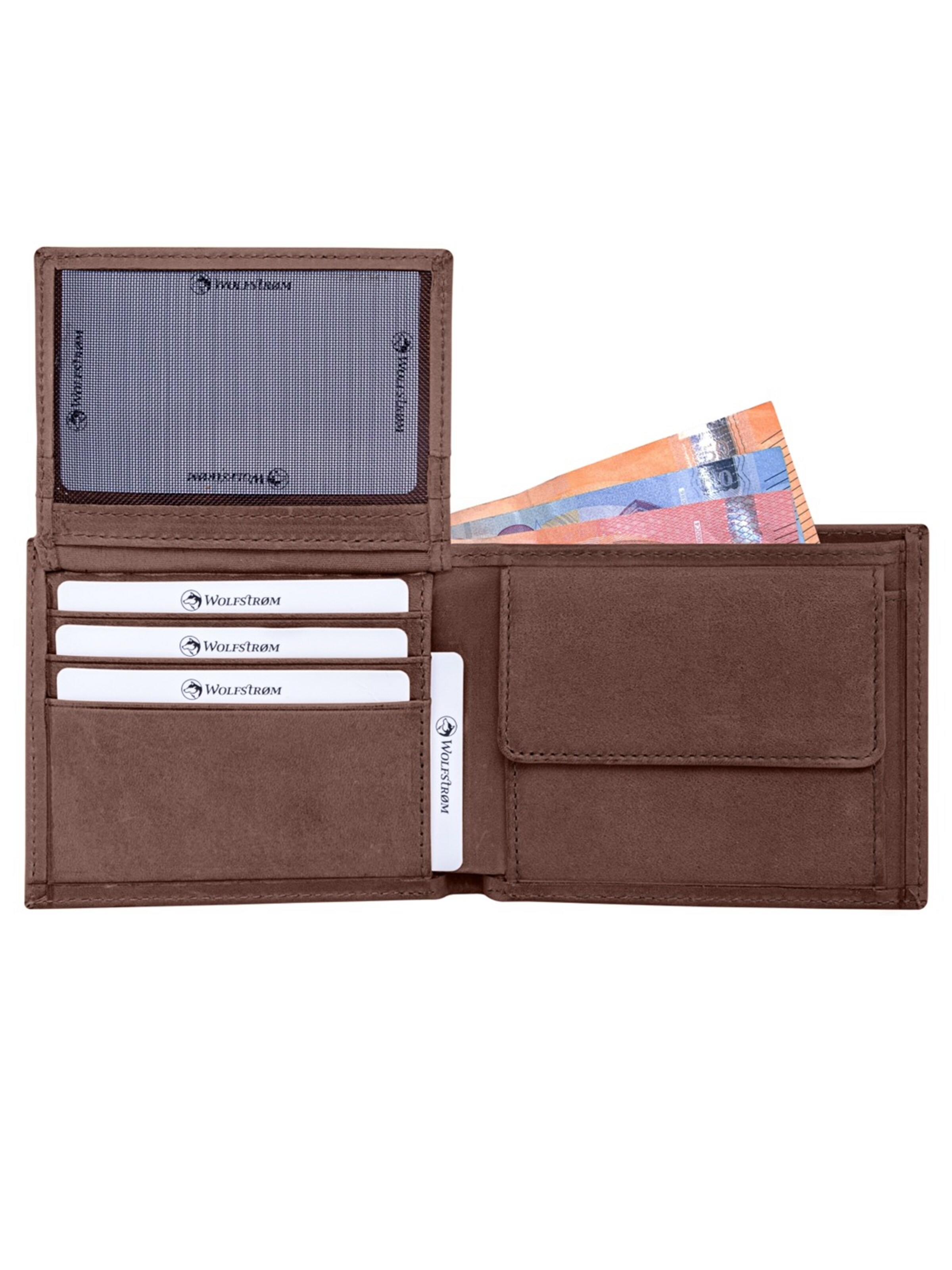 Wolfstrøm Wallet in Brown