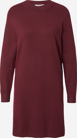 s.OliverPletena haljina - crvena boja: prednji dio