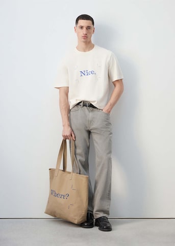 MANGO MAN Tasche in Beige