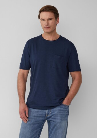 s.Oliver Shirt in Blauw: voorkant