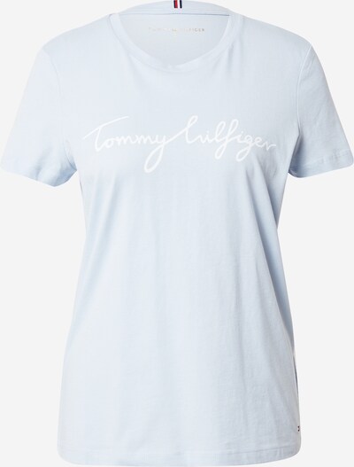TOMMY HILFIGER Tričko - svetlomodrá / biela, Produkt