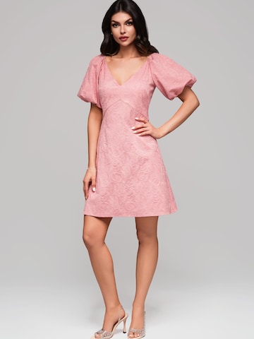 Ombre Společenské šaty – pink