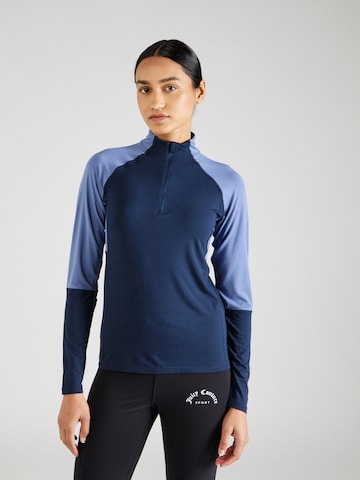 ENDURANCE Performance Shirt 'Abbye' in Blue: front