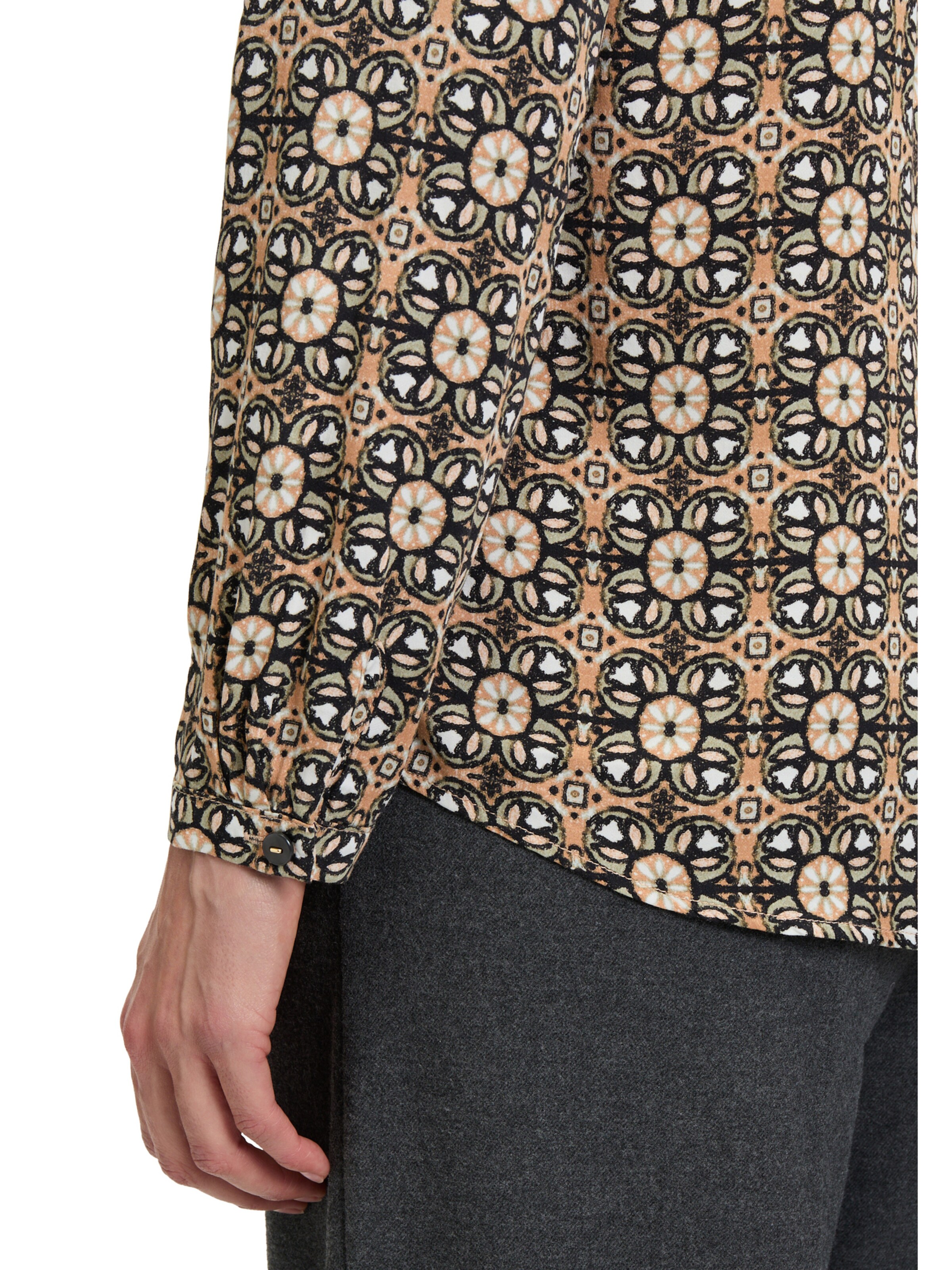 Camicia da donna di Cartoon in marrone