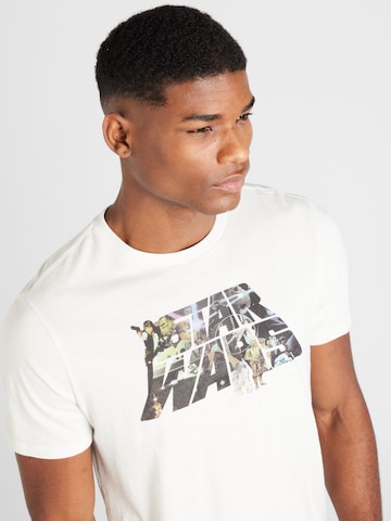 GAP - Camisa 'STAR WARS' em branco