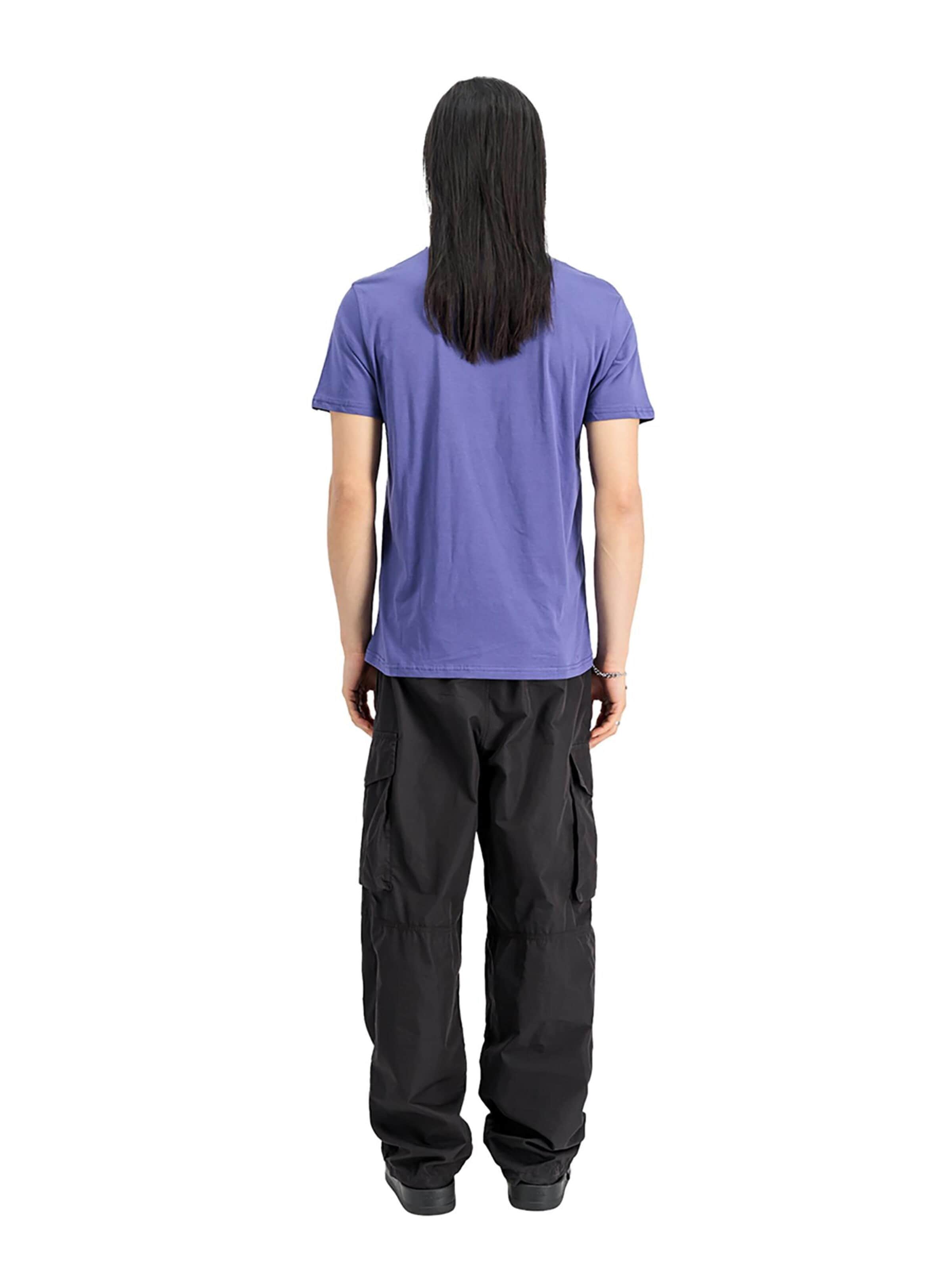 ALPHA INDUSTRIES Shirt in Purple