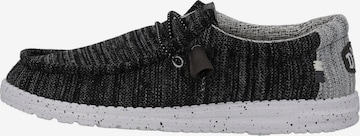 HEY DUDE Mokassin 'Wally' in Schwarz: Vorderseite