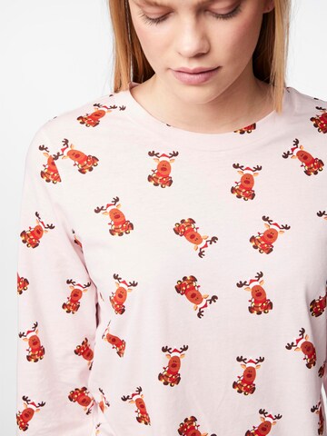 PIECES Pyjamas 'FREYA' i rosa