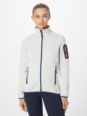 CMP Athletic fleece jacket in Beige: front