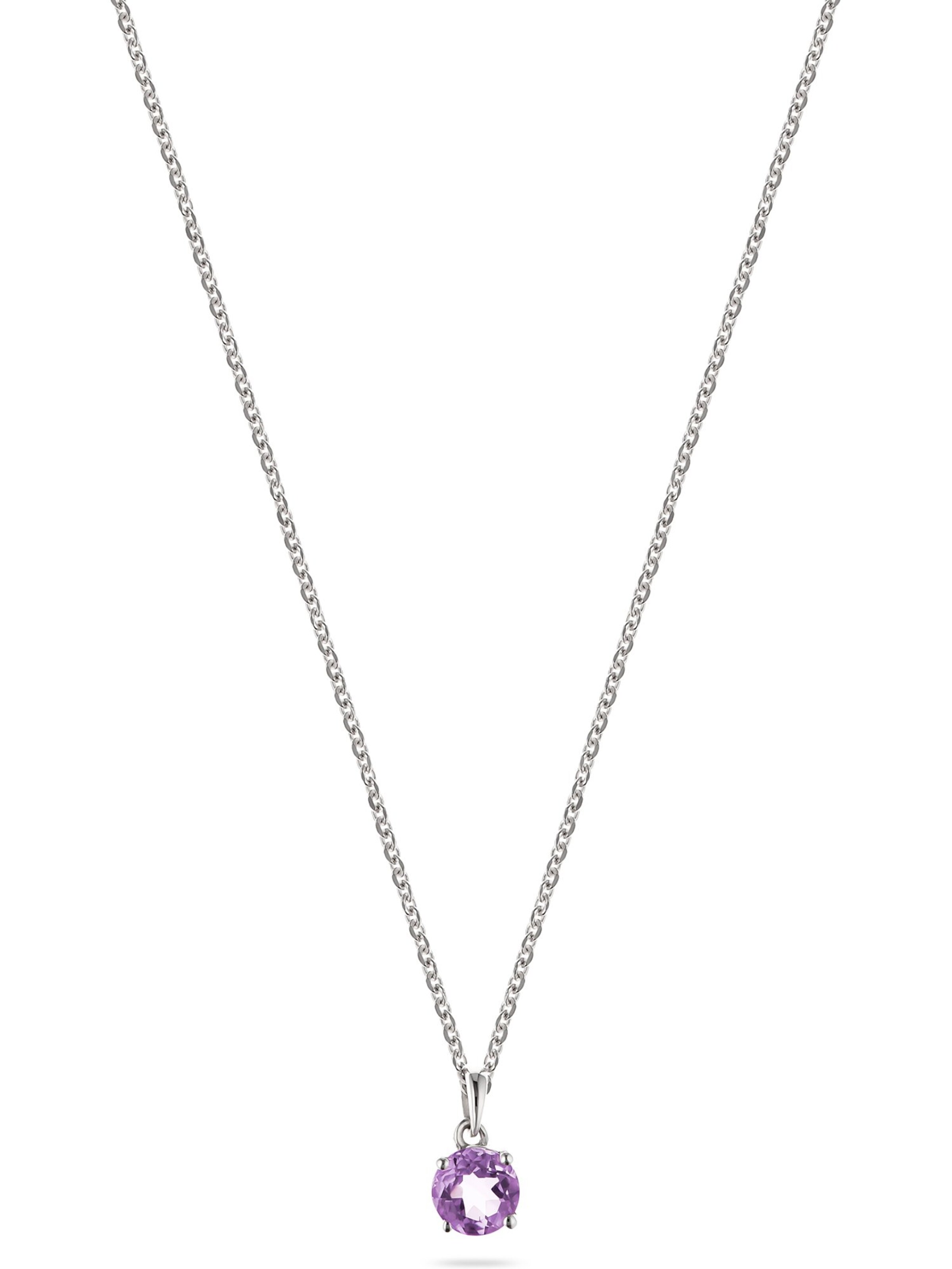 CHRIST Necklace in Purple / Silver, Item view