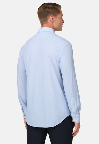 Coupe slim Chemise Boggi Milano en bleu