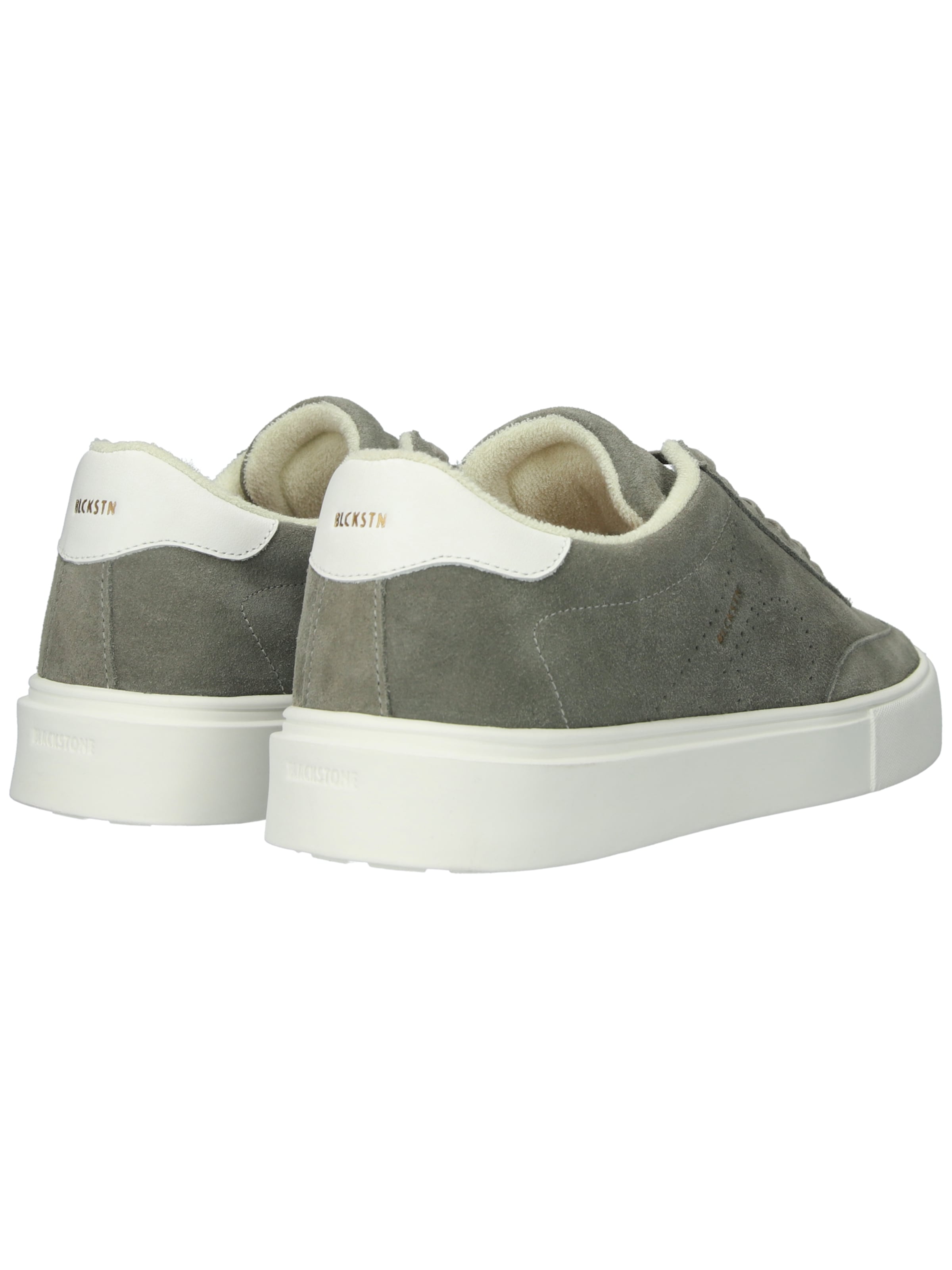 BLACKSTONE Låg sneaker 'Quartz Auden Perf' i grön