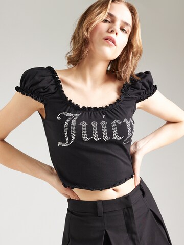 Juicy Couture Tričko 'BRODIE' – černá