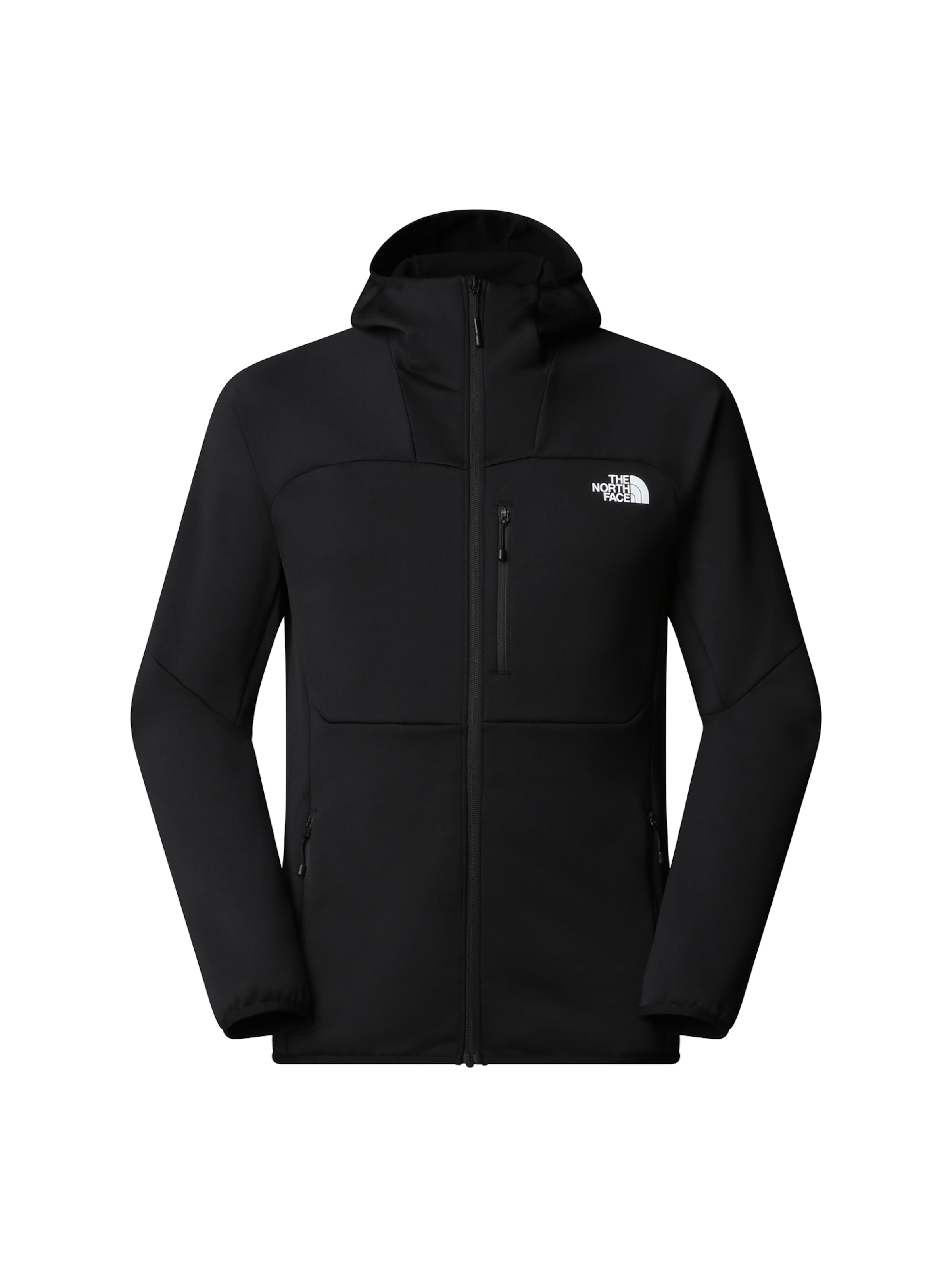 THE NORTH FACE Bluza polarowa 'Meteora' w kolorze czarny: przód